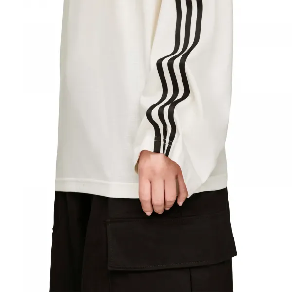 adidas Y-3 Longsleeve 3-Stripes "Core White" (JZ0635)