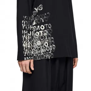 adidas Y-3 Gfx Long Sleeve T-Shirt "Black" (KR2239)