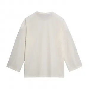 adidas Y-3 Longsleeve 3-Stripes "Core White" (JZ0635)