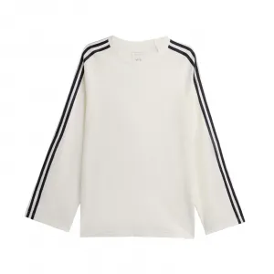 adidas Y-3 Longsleeve 3-Stripes "Core White" (JZ0635)