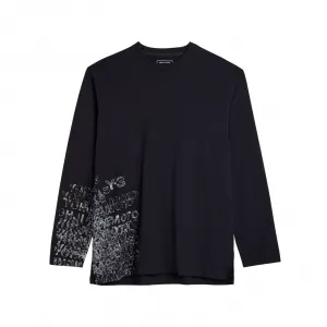adidas Y-3 Gfx Long Sleeve T-Shirt "Black" (KR2239)