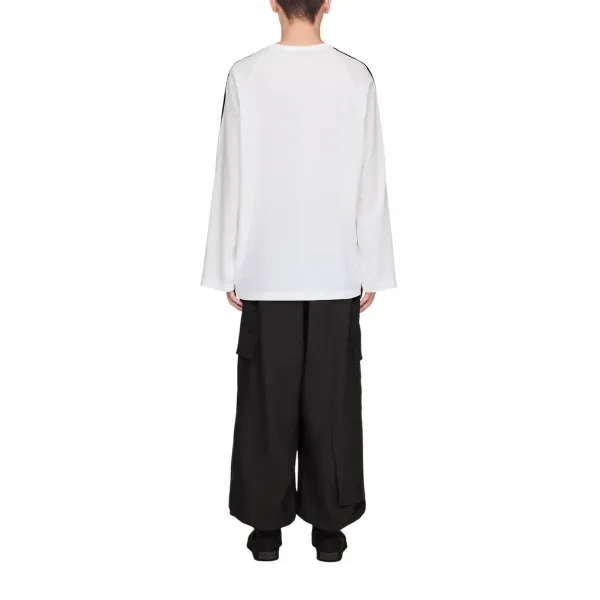 adidas Y-3 Longsleeve 3-Stripes "Core White" (JZ0635)