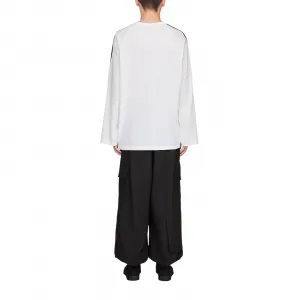 adidas Y-3 Longsleeve 3-Stripes "Core White" (JZ0635)