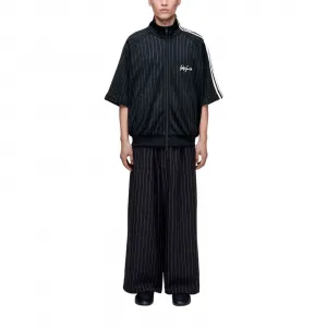 adidas Y-3 Sport Uniform Pinstripe Track Pants "Black Chalk White" (KR0179)