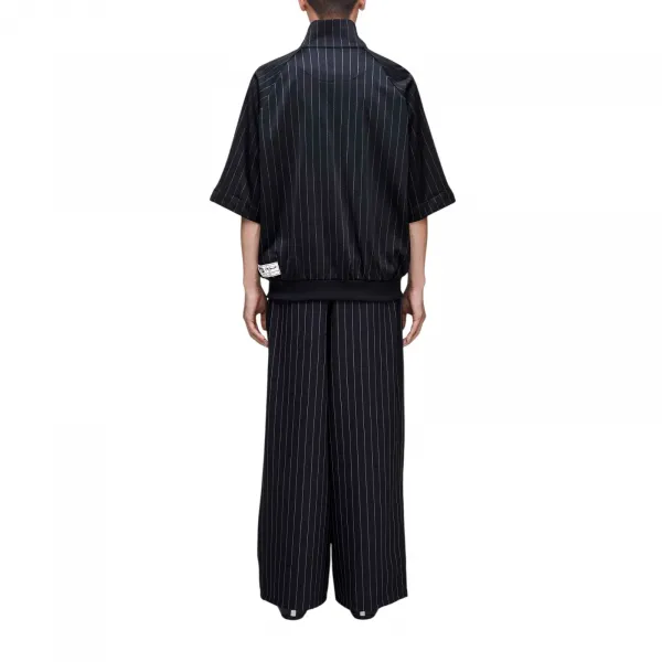adidas Y-3 Sport Uniform Pinstripe Track Pants "Black Chalk White" (KR0179)