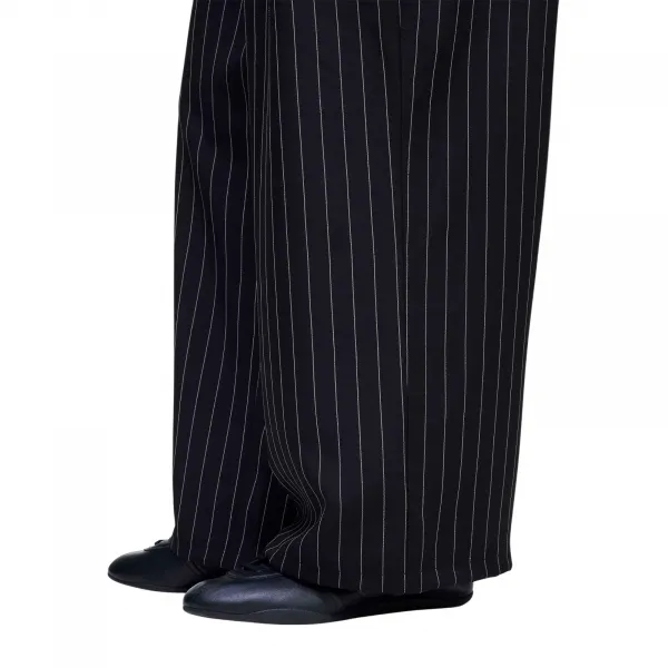 adidas Y-3 Sport Uniform Pinstripe Track Pants "Black Chalk White" (KR0179)