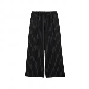 adidas Y-3 Sport Uniform Pinstripe Track Pants "Black Chalk White" (KR0179)