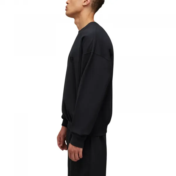 adidas Y-3 Brushed Terry Crew Sweatshirt "Black" (IW0075)