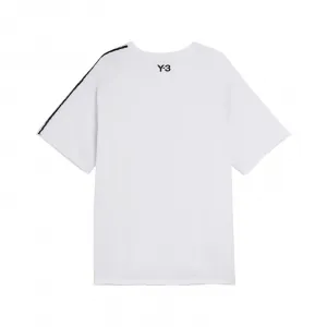 adidas Y-3 Raw Edge 3 Stripes SS Tee "Chalk White" (KS9748)