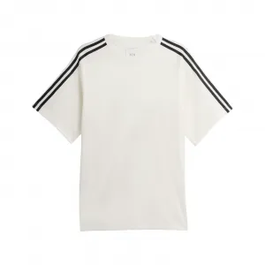 adidas Y-3 Short Sleeve T_shirt 3-Stripes "Core White" (JY8187)