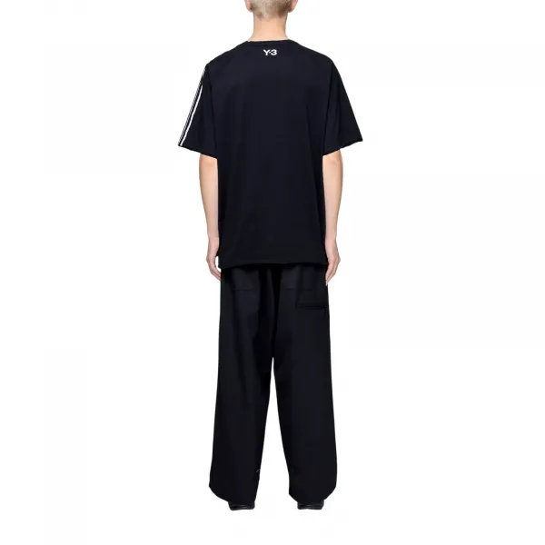 adidas Y-3 Raw Edge 3 Stripes SS Tee "Black" (KQ9793)