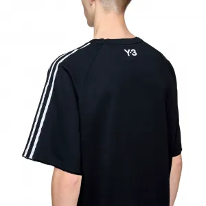 adidas Y-3 Raw Edge 3 Stripes SS Tee "Black" (KQ9793)