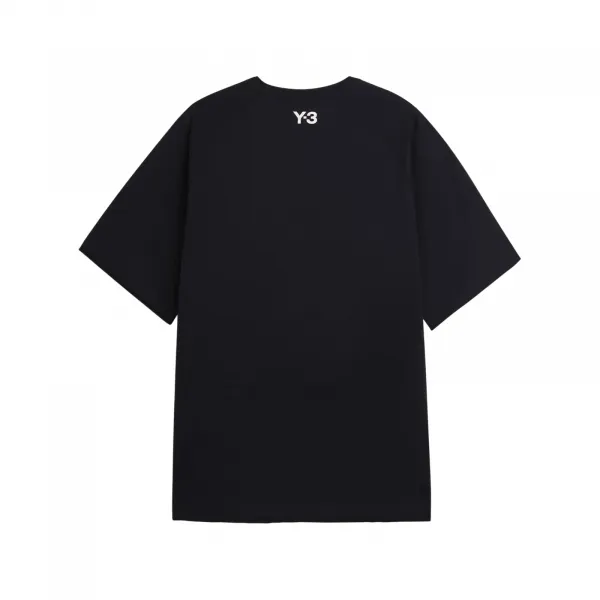 adidas Y-3 Raw Edge 3 Stripes SS Tee "Black" (KQ9793)