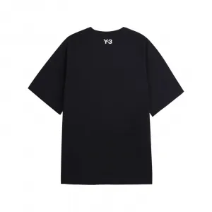 adidas Y-3 Raw Edge 3 Stripes SS Tee "Black" (KQ9793)