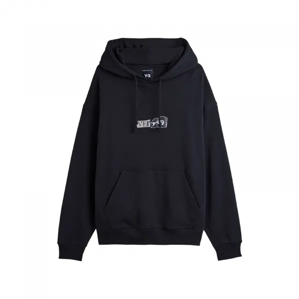 adidas Y-3 Brushed Terry GFX Hoodie "Black" (KR2208)
