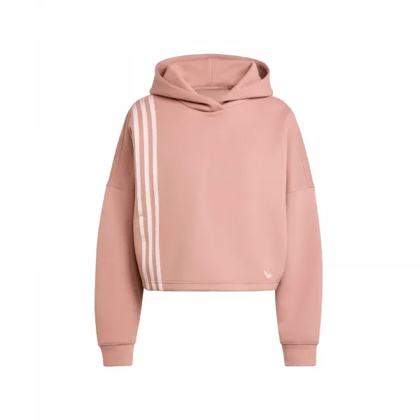 adidas Off Placed 3-Stripes Hoodie W "Warm Clay" (JW3601)