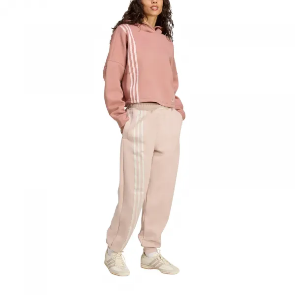 adidas Off Placed 3-Stripes Hoodie W "Warm Clay" (JW3601)