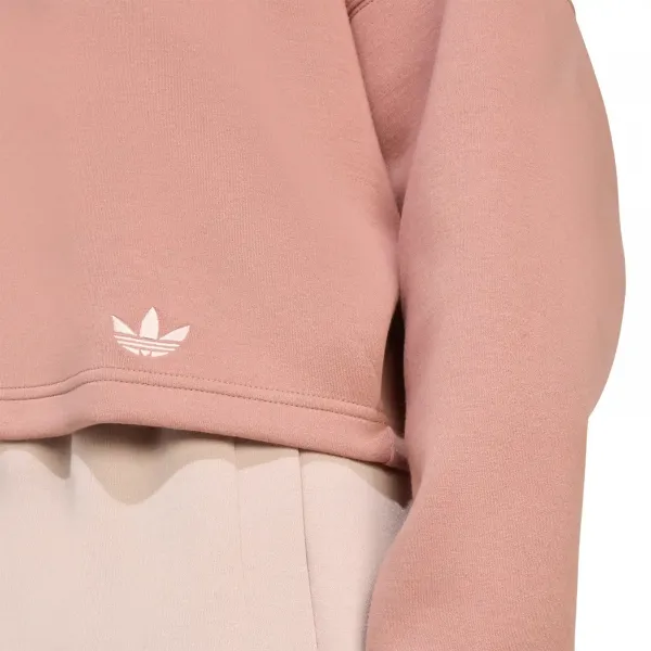 adidas Off Placed 3-Stripes Hoodie W "Warm Clay" (JW3601)