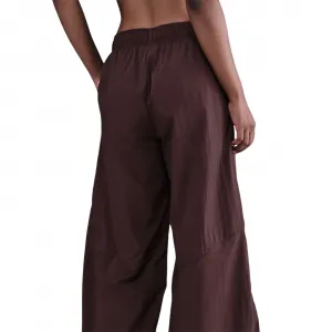 Nike Sportswear Wide Leg Woven Pants Wmns "Burgundy Crush" (IH8508-652)