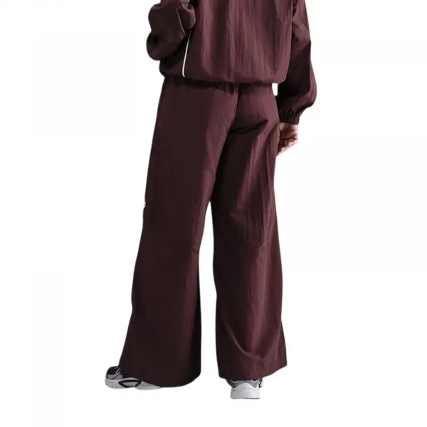 Nike Sportswear Wide Leg Woven Pants Wmns "Burgundy Crush" (IH8508-652)