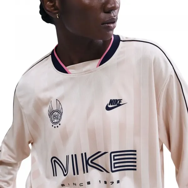 Nike Sportswear Longsleeve Jersey Top Wmns "Slit Red" (IM7452-667)