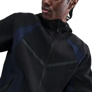 Nike Tech Dri-FIT Woven Color-Block Windrunner Loose Jacket "Black" (IH8461-010)