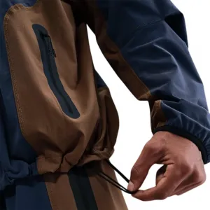 Nike Tech Dri-FIT Woven Color-Block Windrunner Loose Jacket "Thunder Blue" (IH8461-437)