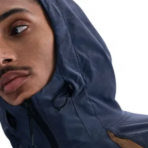 Nike Tech Dri-FIT Woven Color-Block Windrunner Loose Jacket "Thunder Blue" (IH8461-437)
