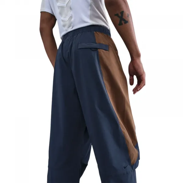 Nike Tech Dri-FIT Woven Colour-Block Oversized Trousers "Thunder Blue" (IH8466-437)