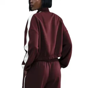 Nike Sportswear Track Jacket Wmns "Burgundy Crush" (IM7444-652)