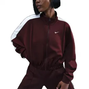 Nike Sportswear Track Jacket Wmns "Burgundy Crush" (IM7444-652)