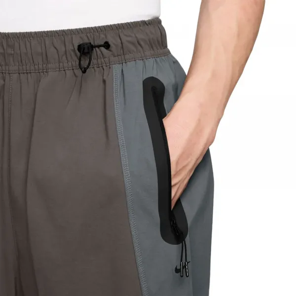 Nike Tech Dri-FIT Woven Colour-Block Oversized Trousers "Cave Stone" (IH8466-289)