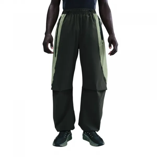 Nike Tech Dri-FIT Woven Colour-Block Oversized Trousers "Sequoia" (IH8466-355)