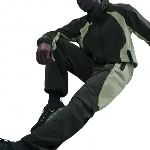 Nike Tech Dri-FIT Woven Colour-Block Oversized Trousers "Sequoia" (IH8466-355)