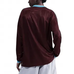 Nike Sportswear Longsleeve Jersey Top Wmns "Burgundy Crush" (IM7452-652)