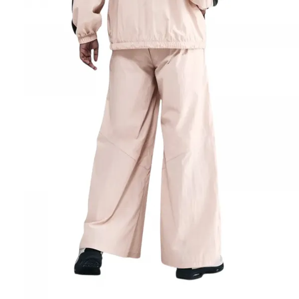 Nike Sportswear Wide Leg Woven Pants Wmns "Slit Red" (IH8508-667)