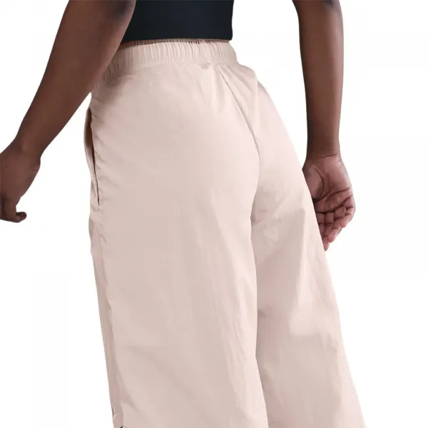 Nike Sportswear Wide Leg Woven Pants Wmns "Slit Red" (IH8508-667)
