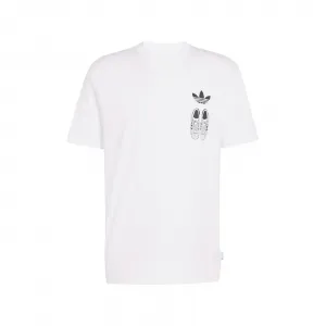 adidas Shoes 4 Loose Graphic T-Shirt "White" (IA4485)