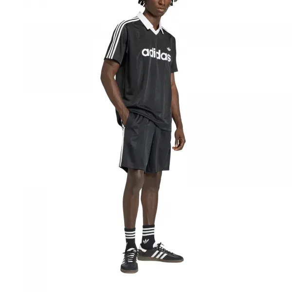 adidas Archive Collar Engineered Jersey "Black" (KE3584)