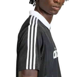 adidas Archive Collar Engineered Jersey "Black" (KE3584)