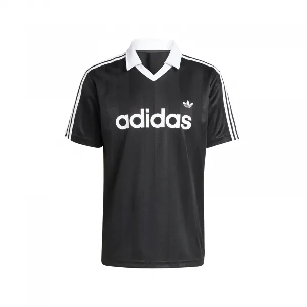 adidas Archive Collar Engineered Jersey "Black" (KE3584)