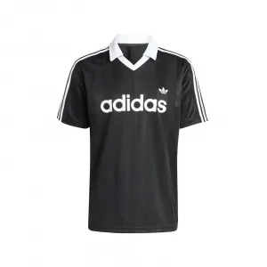 adidas Archive Collar Engineered Jersey "Black" (KE3584)