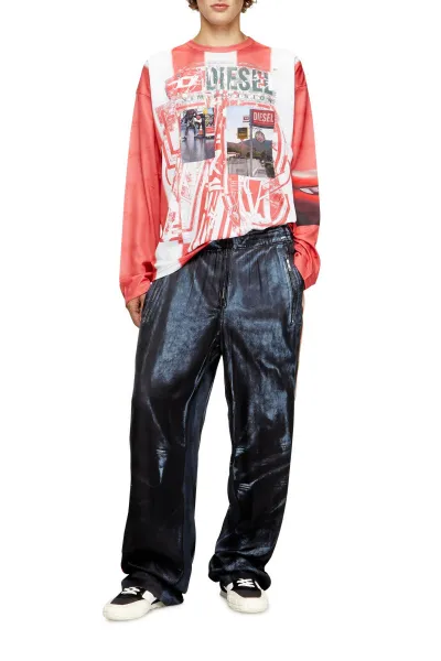 Tenisky Diesel Pagodha S-Pagodha Low Sneakers Black/Racing Red/Bright White