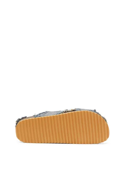 Šľapky Diesel Woodstock D-Woodstock Cross Sandals Blue Denim