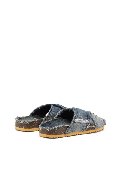 Šľapky Diesel Woodstock D-Woodstock Cross Sandals Blue Denim
