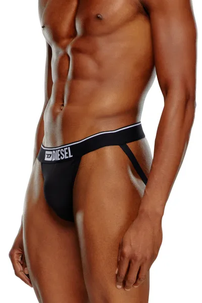 Spodná Bielizeň Diesel Umbr-Jocky-3Pack Jockstrap Black3