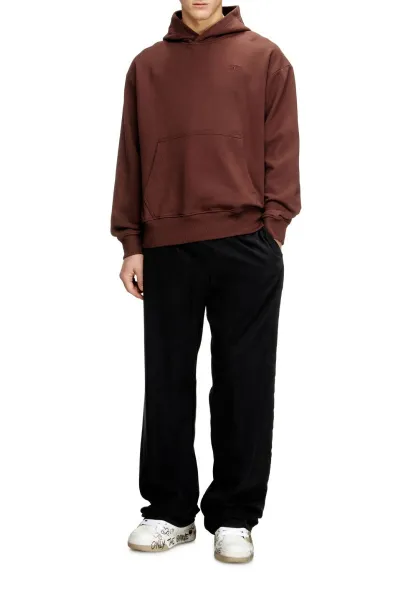 Mikina Diesel S-Macs-Hood-Megoval-D Sweat-Shirt Puce