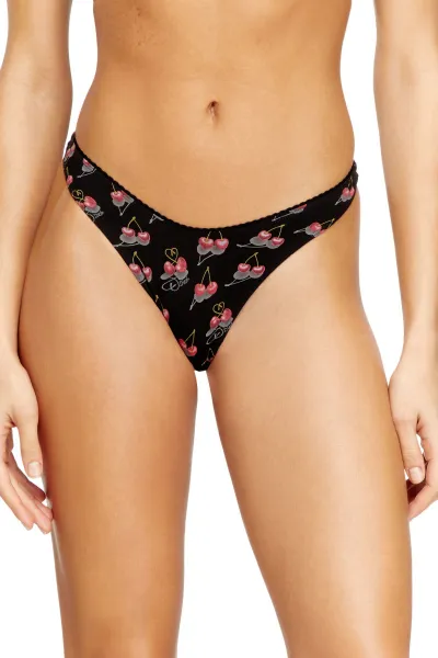 Spodná Bielizeň Diesel Ufpn-Punchy-3Pack Underpants Black Cherry+Black Allover Che