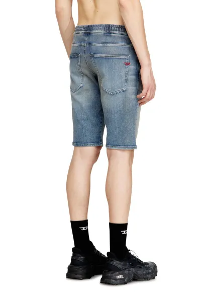 Šortky Diesel 2033 D-Krooley-Short Jogg Shorts Denim