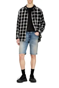 Šortky Diesel 2033 D-Krooley-Short Jogg Shorts Denim